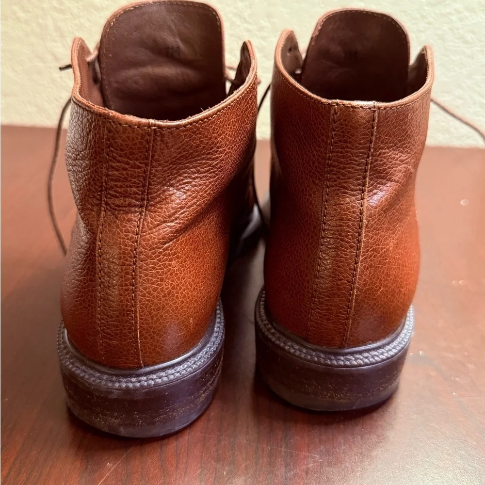 Brown Chukka Boots with Rich Leather Finish